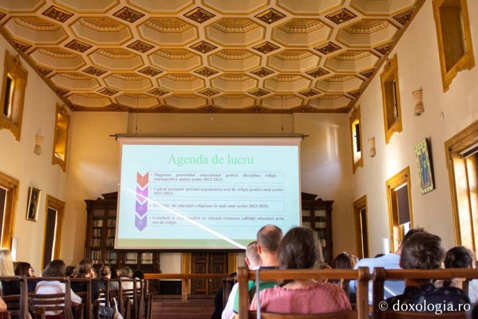 Consfătuirea anuală a profesorilor de religie din județul Iași / Foto: Mihail Vrăjitoru