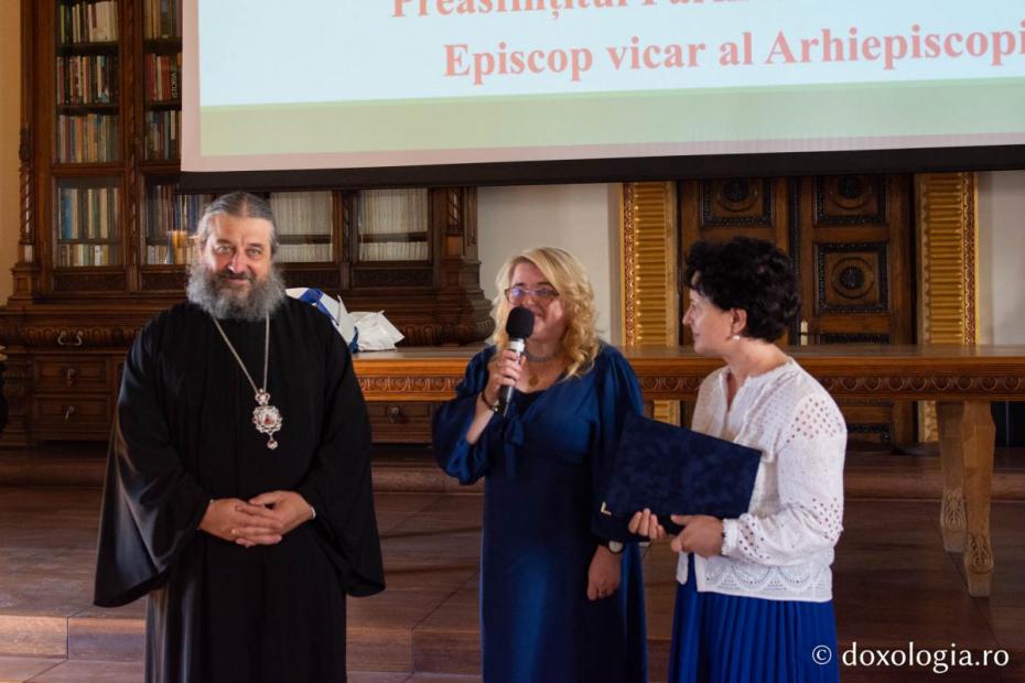 PS Nichifor Botoșăneanul, prezent la consfătuirea anuală a profesorilor de religie din județul Iași / Foto: Mihail Vrăjitoru
